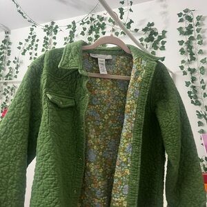 Sag Harbor Green Quilted Utility Jacket